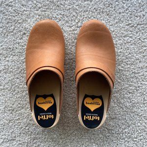 Like New Swedish Hasbeens Husband Clog Mule